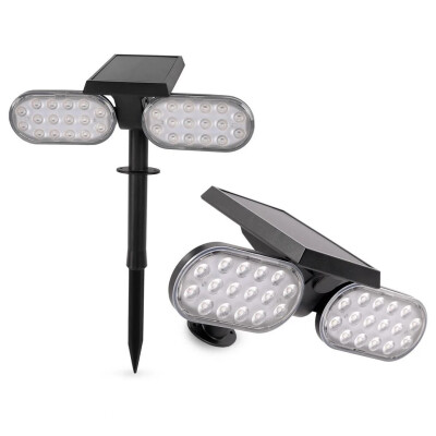 ACK AG60-02851 8W/h Solar Led Çim Armatürü Kazıklı Yeşil Işık İkili - ACK