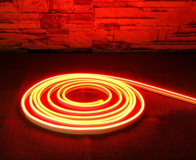 ACK AS03-00604 10W/mt 12V Neon Hortum Led Kırmızı Işık IP65 - ACK