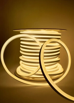 ACK AS03-00500 7,5W/mt 220V Neon Hortum Led 3000K Günışığı IP65 - ACK