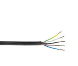 Hes 5x4 mm² TTR Kablo Siyah H05VV-F 100'lük - HES Kablo