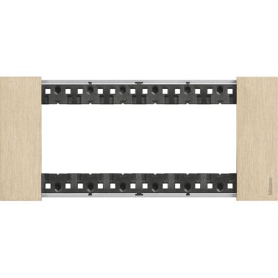 Bticino KA4806ZW Metal Çerçeve 6M Altın - 1