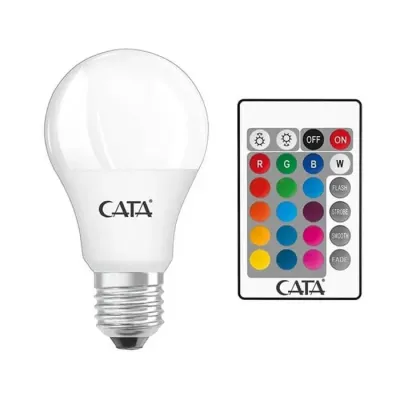 Cata 9W RGB Ampul Uzaktan Kumandalı Beyaz - 1