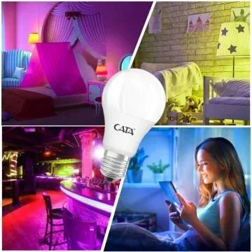 Cata 9W RGB Ampul Uzaktan Kumandalı Beyaz - 3