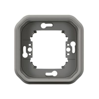 Legrand 069681L Plexo Sıva Altı Tekli Çerçeveli Kaide Gri IP 55 - 1
