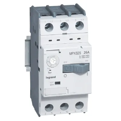 Legrand 417314 MPX³ 32S basmalı tip motor koruma şalteri 18-26A - 1