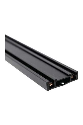 ACK AD45-91002 2 Metre Siyah Slim Magnet Ray Sıva Üstü - 1