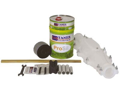 Tamer 3X25+16 Branşman Vidalı Şeffaf Ek Muf PSİLYEX1-32516 - 1