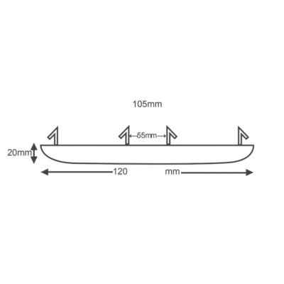 ACK AP10-01830 18W Cerçevesiz Yuvarlak Led Spot Panel Armatür 6500K Beyaz Işık Ayarlanabilir - 3