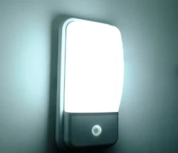 ACK AH07-05330 20W Sensörlü Led Duvar Apliği Beyaz Kasa 6500K Beyaz Işık IP44 - 2