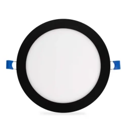ACK AP01-01831 18W Sıva Altı Yuvarlak Led Spot Panel Armatür 6500K Beyaz Işık Siyah Kasa - 1