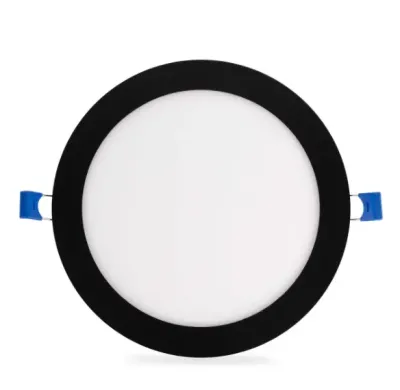 ACK AP01-01831 18W Sıva Altı Yuvarlak Led Spot Panel Armatür 6500K Beyaz Işık Siyah Kasa - 1