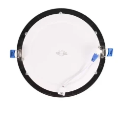 ACK AP01-01831 18W Sıva Altı Yuvarlak Led Spot Panel Armatür 6500K Beyaz Işık Siyah Kasa - 4