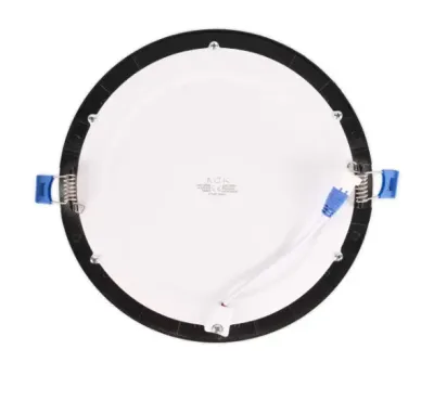 ACK AP01-01831 18W Sıva Altı Yuvarlak Led Spot Panel Armatür 6500K Beyaz Işık Siyah Kasa - 4