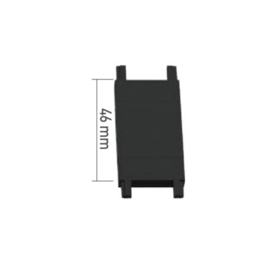 ACK AD45-97300 Slim Magnet T Ray Düz Bağlantı Aparatı Sıva Üstü - 1
