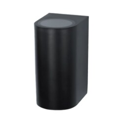 ACK AH07-02151 Bahçe Armatürü GU10 Duylu Siyah Boş Kasa Çift Yönlü - 1