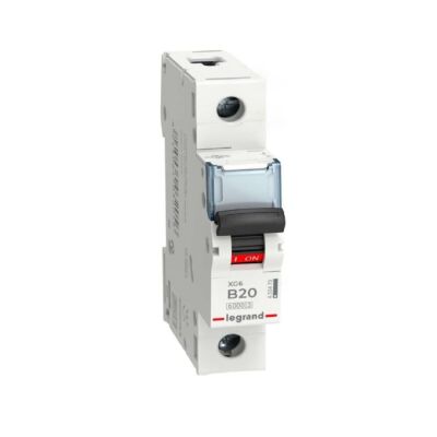 Legrand - 433637 1x6 Amper 6kA C Tipi Xg6 Otomatik Sigorta - 1