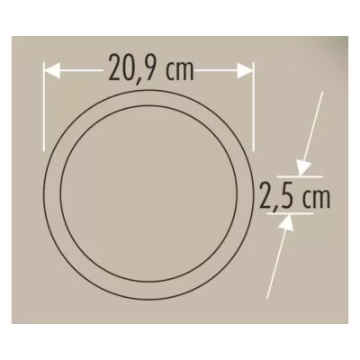Cata CT-5235 18W Sıva Üstü Led Panel Siyah Kasa 6400K Beyaz Işık - 2