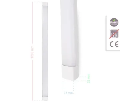ACK AN30-01233 80W 120cm Titan Led Bant Armatür 6500K Beyaz Işık - 4