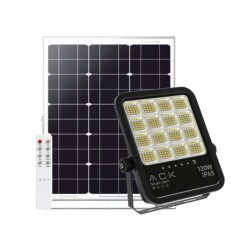 ACK AT66-19192 120W Solar Led Projektör 6500K-4000K-3000K Ayarlanabilir Işık - 1