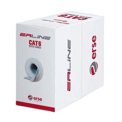ERSE CAT 6 UTP 4X2X23 AWG RAL 7001 GRİ 305mt - 1