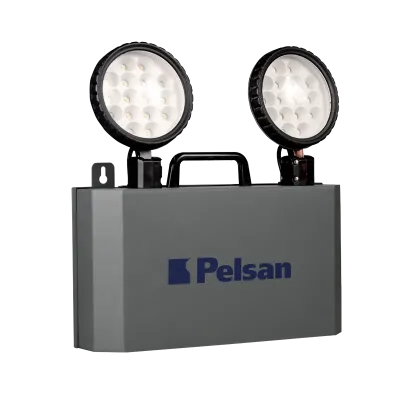 Pelsan 2x10W Acil Aydınlatma Armatürü 6500K Beyaz Işık - 1