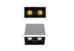 Jupiter LS484 B 6W 2'li Beyaz LED Spot 3000K - 1
