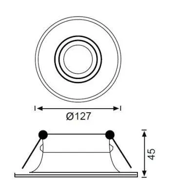 Jupiter JH684 S Hareketli Led Spot Gu-10 - 2