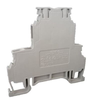 Onka 1612 MRK 2,5mm² İki Katlı Vida Bağlantılı Ray Klemens - 1