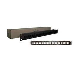 Erat CAT6 1U 24 port UTP Modüler Patch Panel Boş - 1