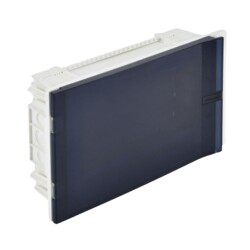 Panasonic Modüler Sigorta Kutusu Sıva Altı Komple Ürün 1M Multimedia (Şeffaf Füme) - 1