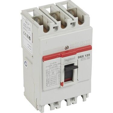 Legrand - 027220 DPX3 125 3P 63A 20kA Termik Manyetik Kompakt Şalter - 1