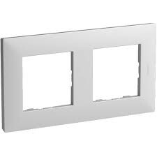 Legrand 768172 Raventi Beyaz İkili Yatay Çerçeve - LEGRAND