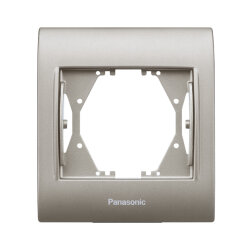 Viko Panasonic Thea Blu Inox Matt + Dore Tekli Çerçeve - Thea/Panasonic
