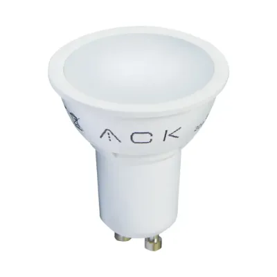 ACK AA24-01755 7W Led Ampul 220-240V GU10 Duylu Yeşil Işık SMD Difüzörlü - 1
