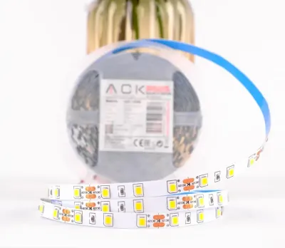 ACK AS01-00300 Üç Çip 12V 60 Ledli Şerit Led 3000K Günışığı - 3