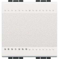 Bticino Liht Butonu 2M Otomatik Bağlantı Beyaz - BTICINO