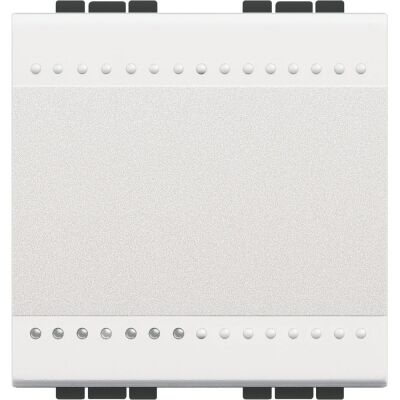 Bticino Liht Butonu 2M Otomatik Bağlantı Beyaz - 1