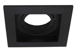 Jupiter JK639 S Kare Hareketli Spot Boş Siyah Kasa - JUPİTER