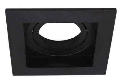 Jupiter JK639 S Kare Hareketli Spot Boş Siyah Kasa - 1