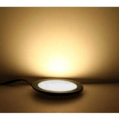 ACK AP01-00301 3W Sıva Altı Yuvarlak Led Spot Panel Armatür 3000K Günışığı Siyah Kasa - 2