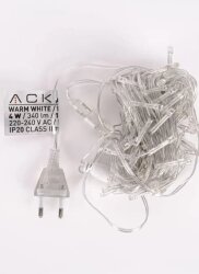 ACK AS90-00400 220v Eklenebilir Ledli Yılbaşı Ağacı Süsleme 3000K Günışığı - 3