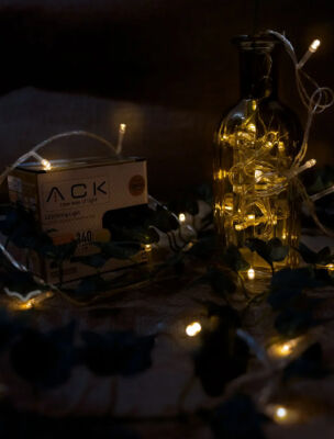 ACK AS90-00400 220v Eklenebilir Ledli Yılbaşı Ağacı Süsleme 3000K Günışığı - 2