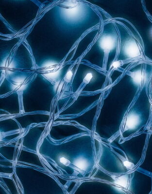 ACK AS90-00403 220v Eklenebilir Ledli Yılbaşı Ağacı Süsleme 6500K Beyaz Işık - 4