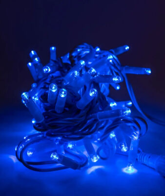 ACK AS90-01106 220v Eklenebilir Ledli Yılbaşı Ağacı Süsleme Mavi Işık - 2