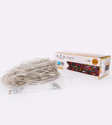 ACK AS90-00603 2x2m 220V Led Akar Perde 6500K Beyaz - 3