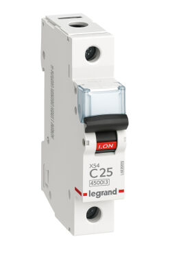 Legrand - 433331 1x25 Amper 4,5kA C Tipi XS4 Otomatik Sigorta - 1
