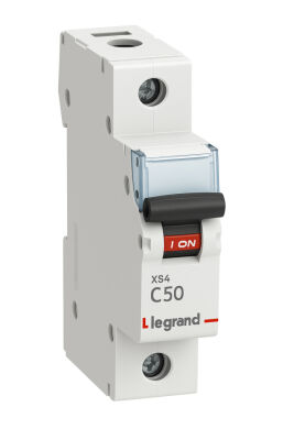 Legrand - 433334 1x50 Amper 4,5kA C Tipi XS4 Otomatik Sigorta - 1