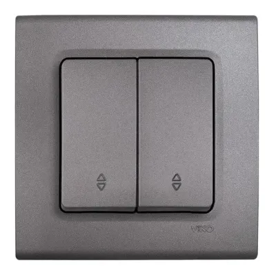 Viko Linnera Life Granit Grisi Impulse Komütatör (Çerçeve Hariç) 90442083 - 1