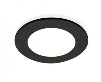 Jupiter LD471 B 6W Yuvarlak Panel Led Siyah Kasa 6500K Beyaz Işık - 1