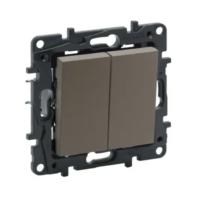 Legrand Raventi İkili Vavien Bronz Anahtar - 1